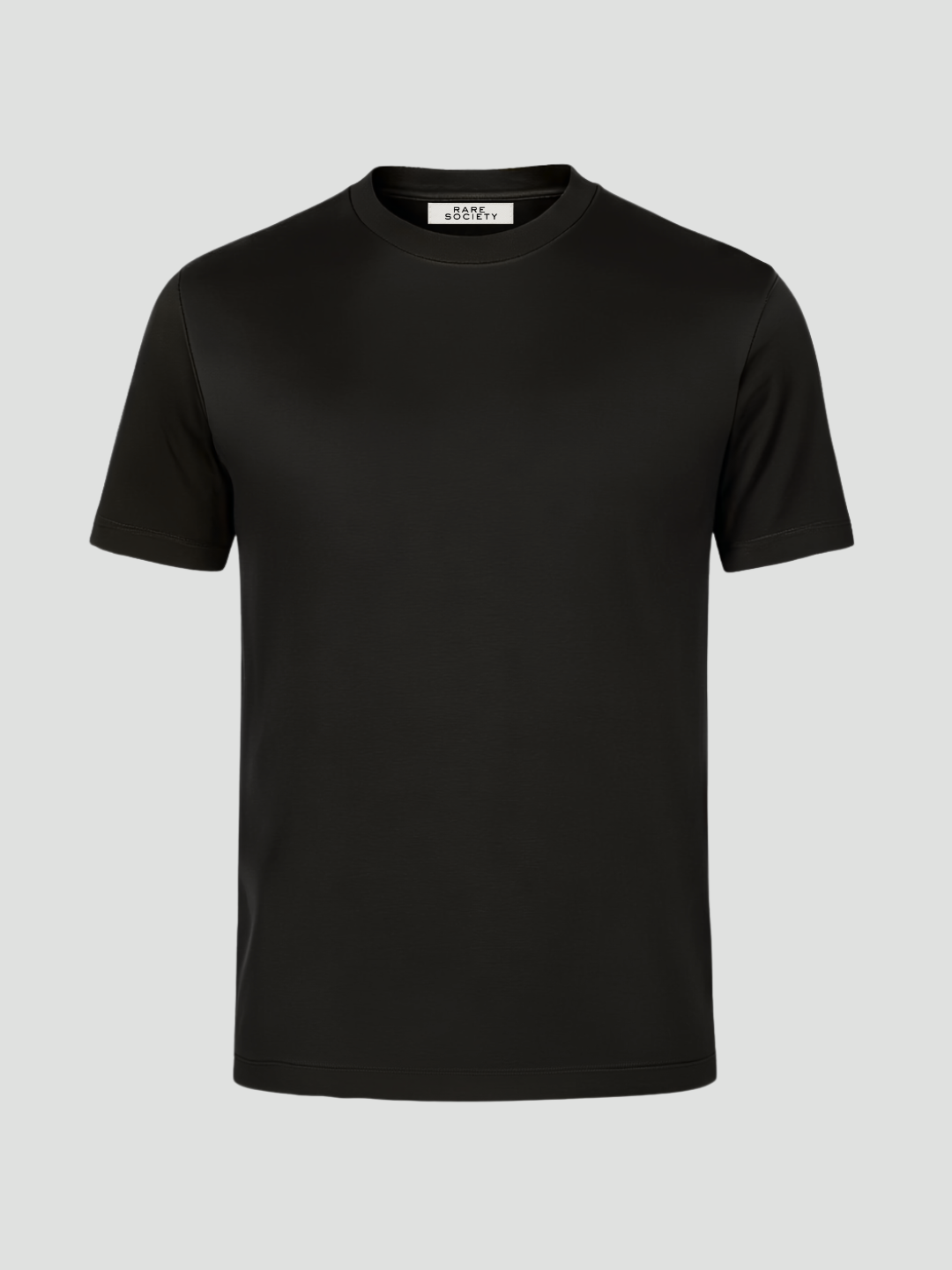 Premium zwart T-shirt flat lay, vergelijking premium T-shirts voor heren